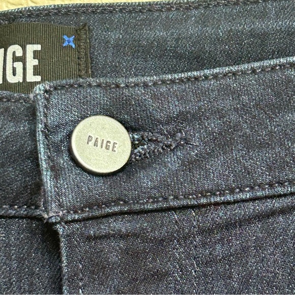 PAIGE High Rise Muse Skinny Jeans Dark Wash Lana DNM521 Women’s Size 31 - Picture 5 of 10